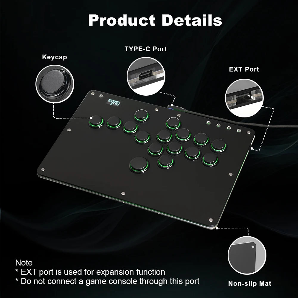 Haute42 R16 Leverless Controller for PC/PS3/PS4/Switch